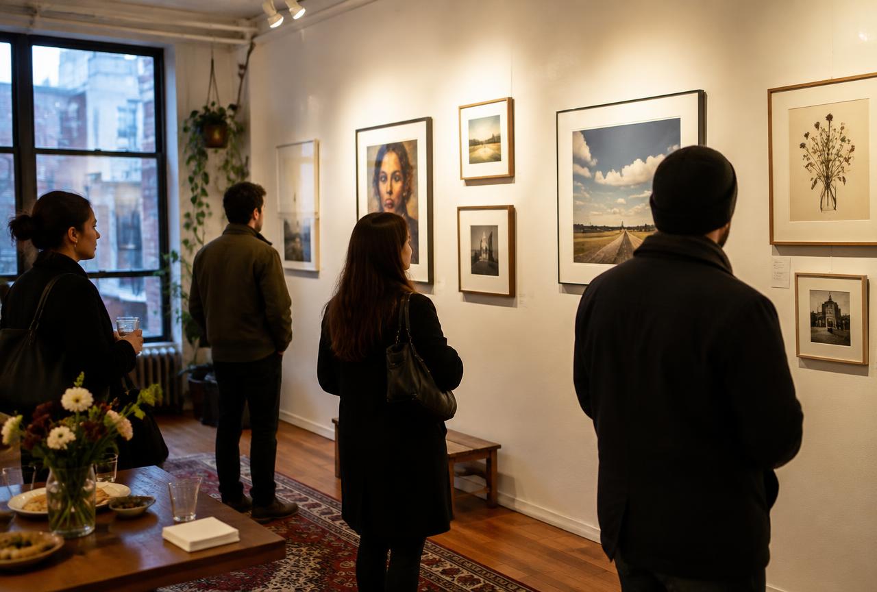 Opening expositie VER VAN HIER bij Studio de Bakkerij
